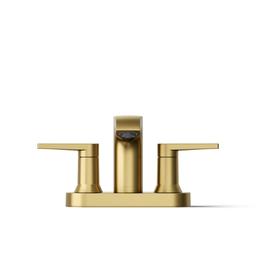 Hint Centerset Bathroom Sink Faucet 1.2 GPM - Vibrant Brushed Moderne Brass - image 4