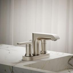 Kohler | Hint | Widespread Bathroom Sink Faucet - Vibrant Brushed Nickel - image 1