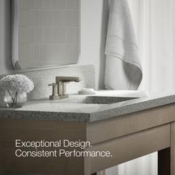 Kohler | Hint | Widespread Bathroom Sink Faucet - Vibrant Brushed Nickel - image 3