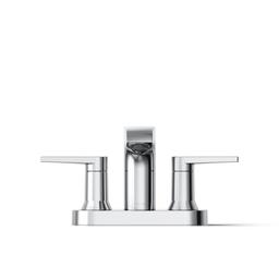 Kohler Centerset bathroom sink faucet, 1.2 gpm - Polished Chrome - image 4