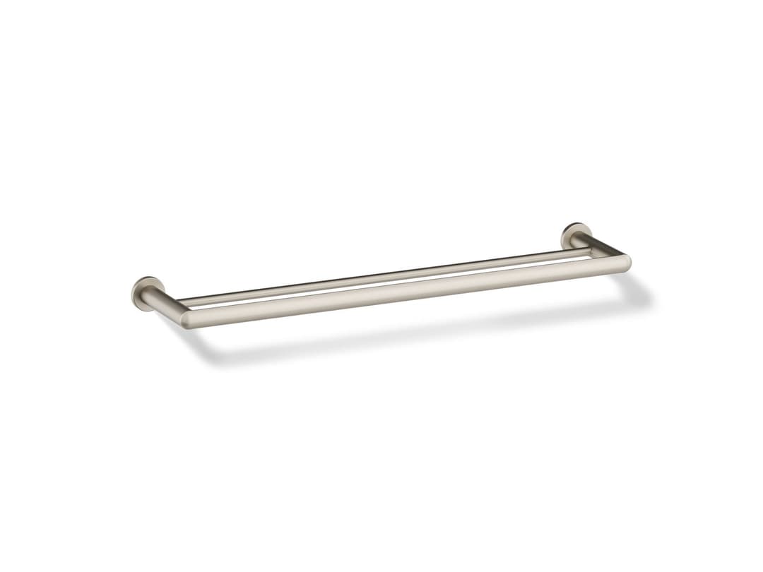 Kohler KuminE 24'' double towel bar - Vibrant Brushed Nickel by Kohler