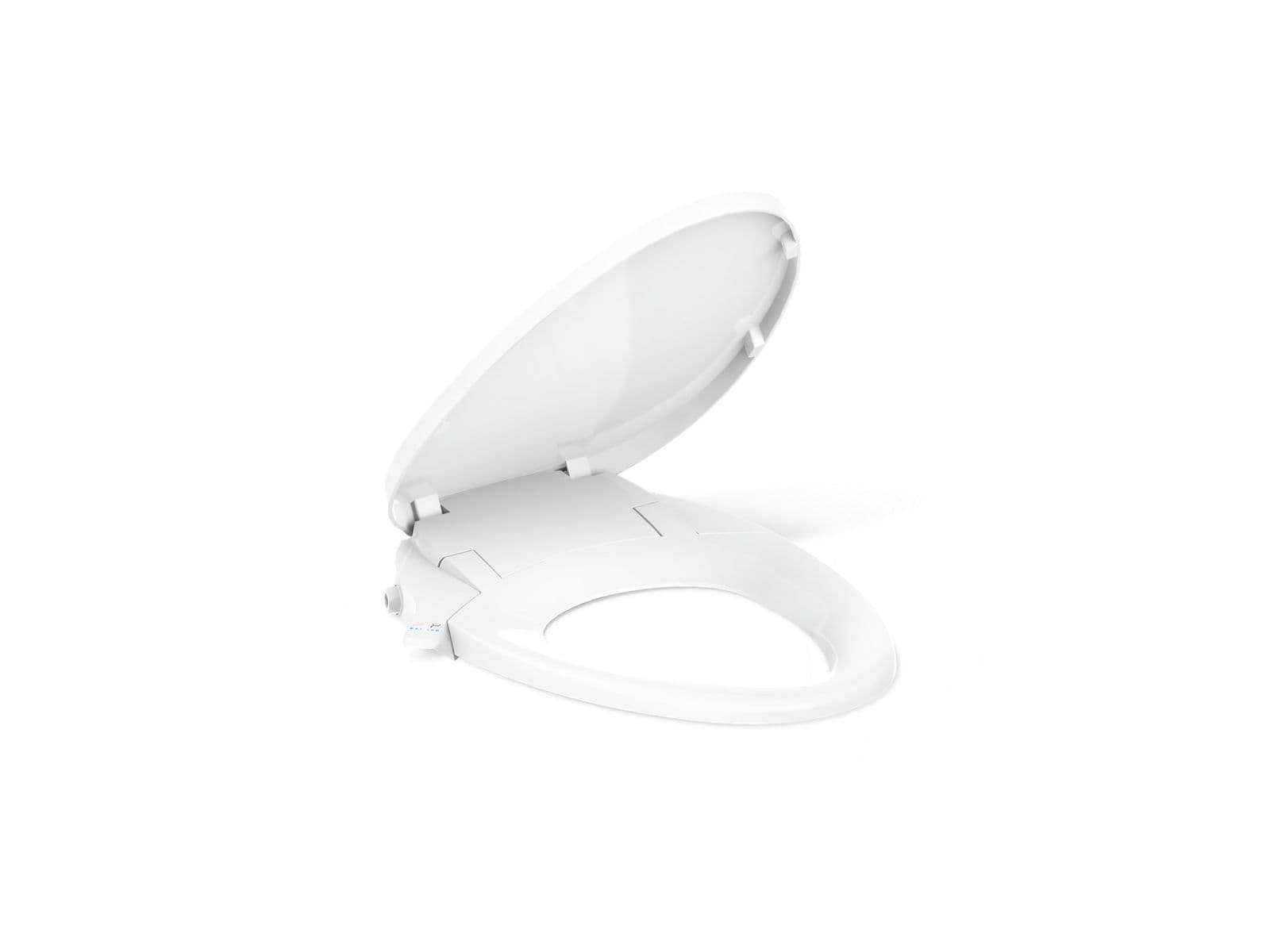 Kohler PureWash M300 Elongated manual bidet toilet seat - White by Kohler