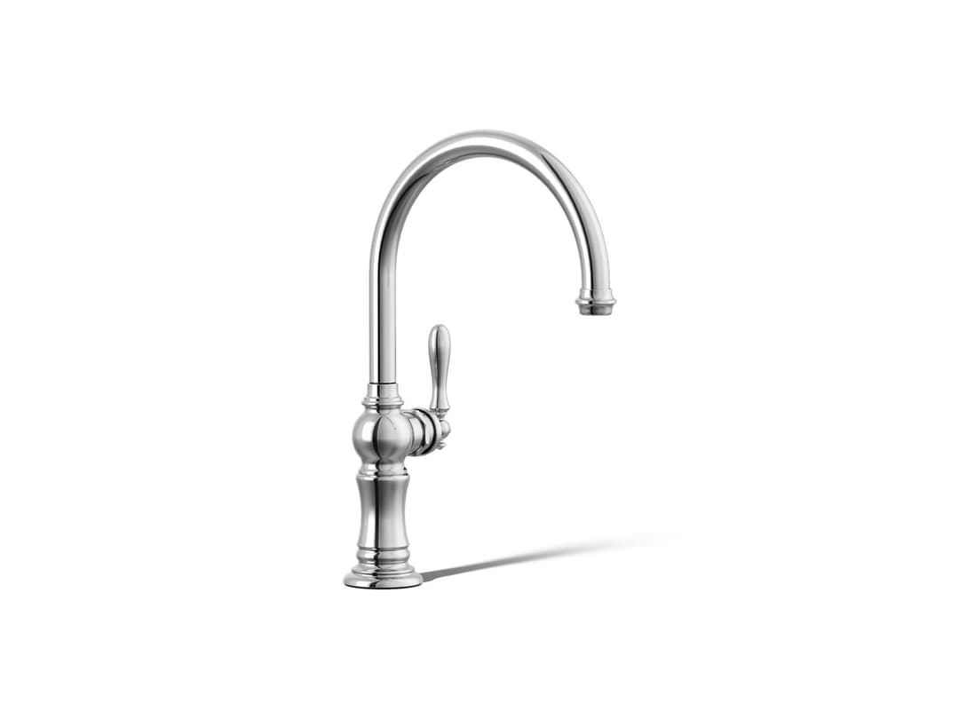 Kohler Artifacts Single-handle kitchen sink faucet - Polished Chrome by Kohler