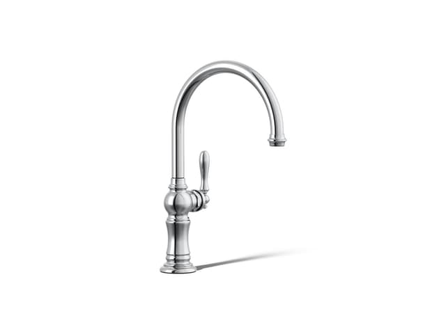 Kohler Artifacts Single-handle kitchen sink faucet - Polished Chrome