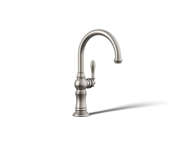Kohler Artifacts Single-handle kitchen sink faucet - Vibrant Stainless