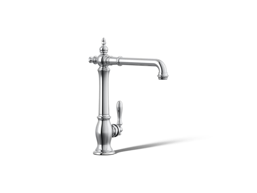 Kohler Artifacts Single-handle kitchen sink faucet - Polished Chrome by Kohler