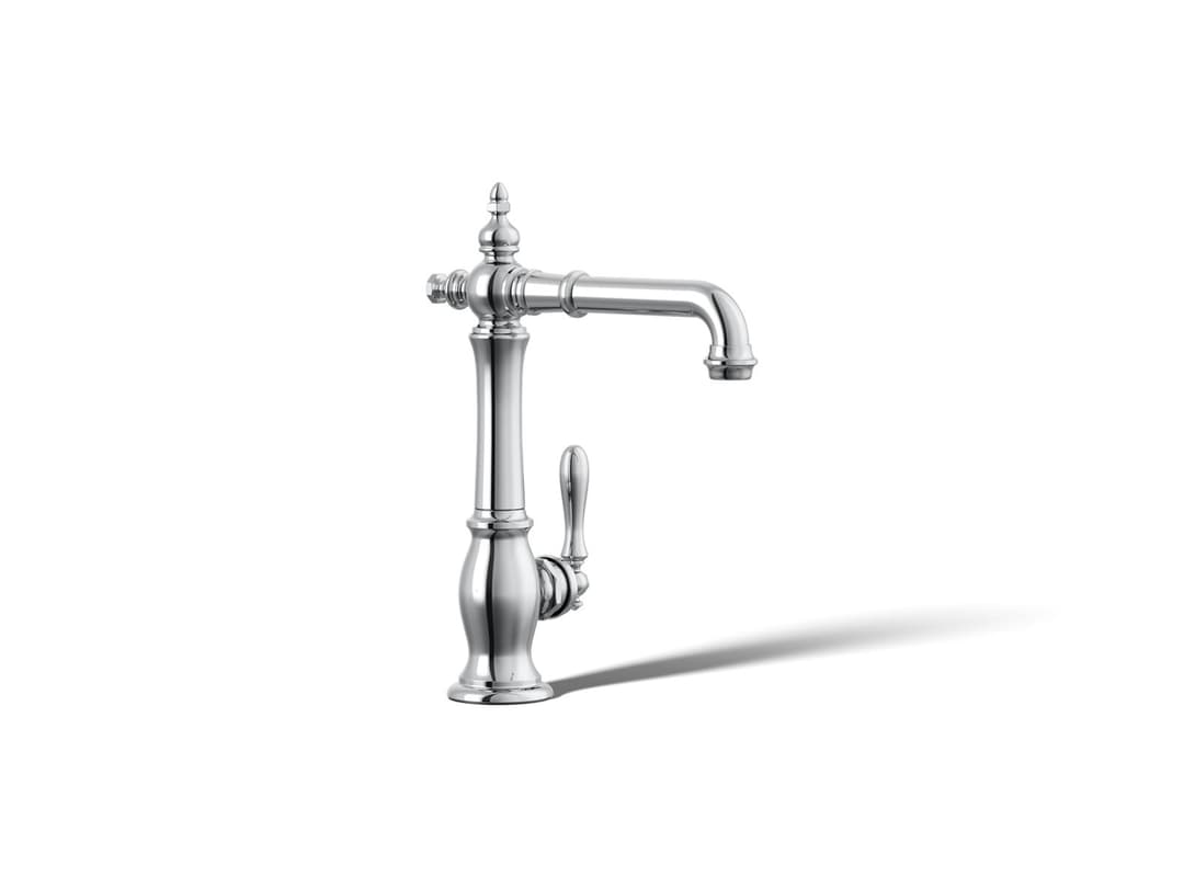 Kohler Artifacts Single-handle bar sink faucet - Polished Chrome by Kohler