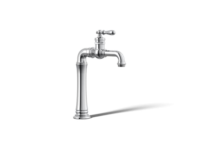 Kohler Artifacts Gentleman's Single-handle bar sink faucet - Polished Chrome