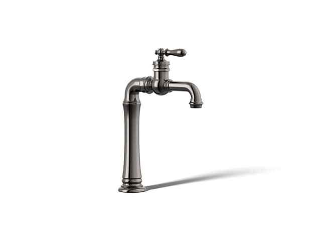 Kohler Artifacts Gentleman's Single-handle bar sink faucet - Vibrant Titanium