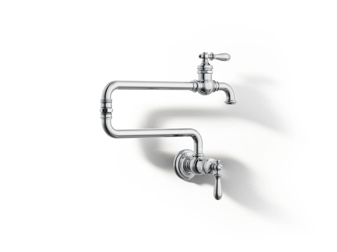 Kohler Artifacts Wall-mount pot filler - Polished Chrome by Kohler