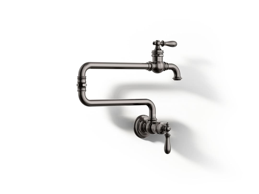 Kohler Artifacts Wall-mount pot filler - Vibrant Titanium by Kohler
