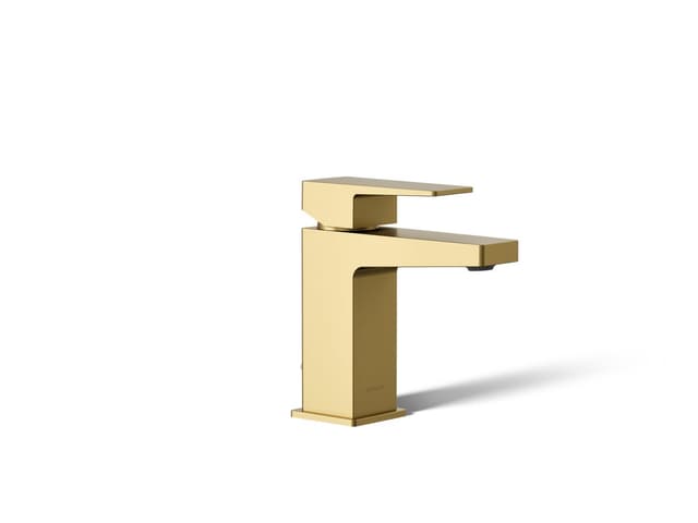Kohler | Honesty | Widespread Bathroom Sink Faucet - Vibrant Brushed Moderne Brass