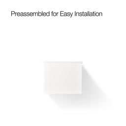 24'' wall-hung bathroom vanity cabinet with sink and quartz top - image 17