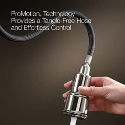 BilletE Pull-down kitchen sink faucet with two-function sprayhead - image 10