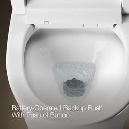 Veil One-piece compact elongated smart toilet, dual-flush - image 16