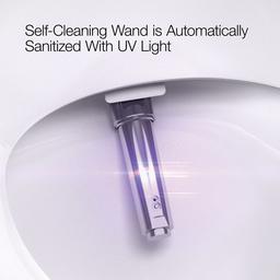 Veil One-piece compact elongated smart toilet, dual-flush - image 12