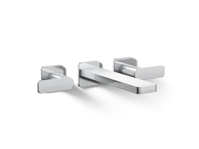 Kohler Parallel Wall-mount bath faucet trim - Polished Chrome