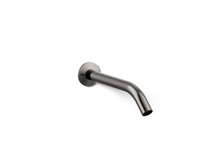 Kohler Components Wall-mount bathroom sink faucet spout with Tube design, 1.2 gpm - Vibrant Titanium