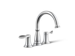 Bellera Deck-mount bath faucet trim - Polished Chrome - image 1