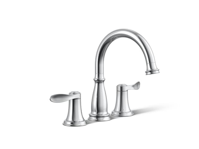 Kohler Bellera Deck-mount bath faucet trim - Polished Chrome