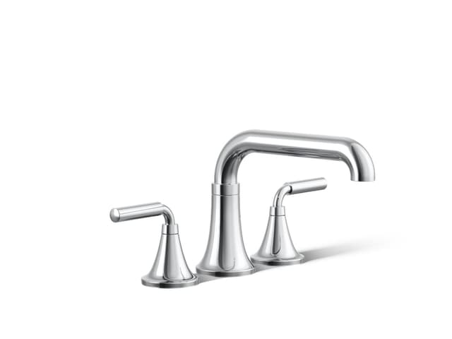 Kohler ToneE Deck-mount bath faucet trim - Polished Chrome