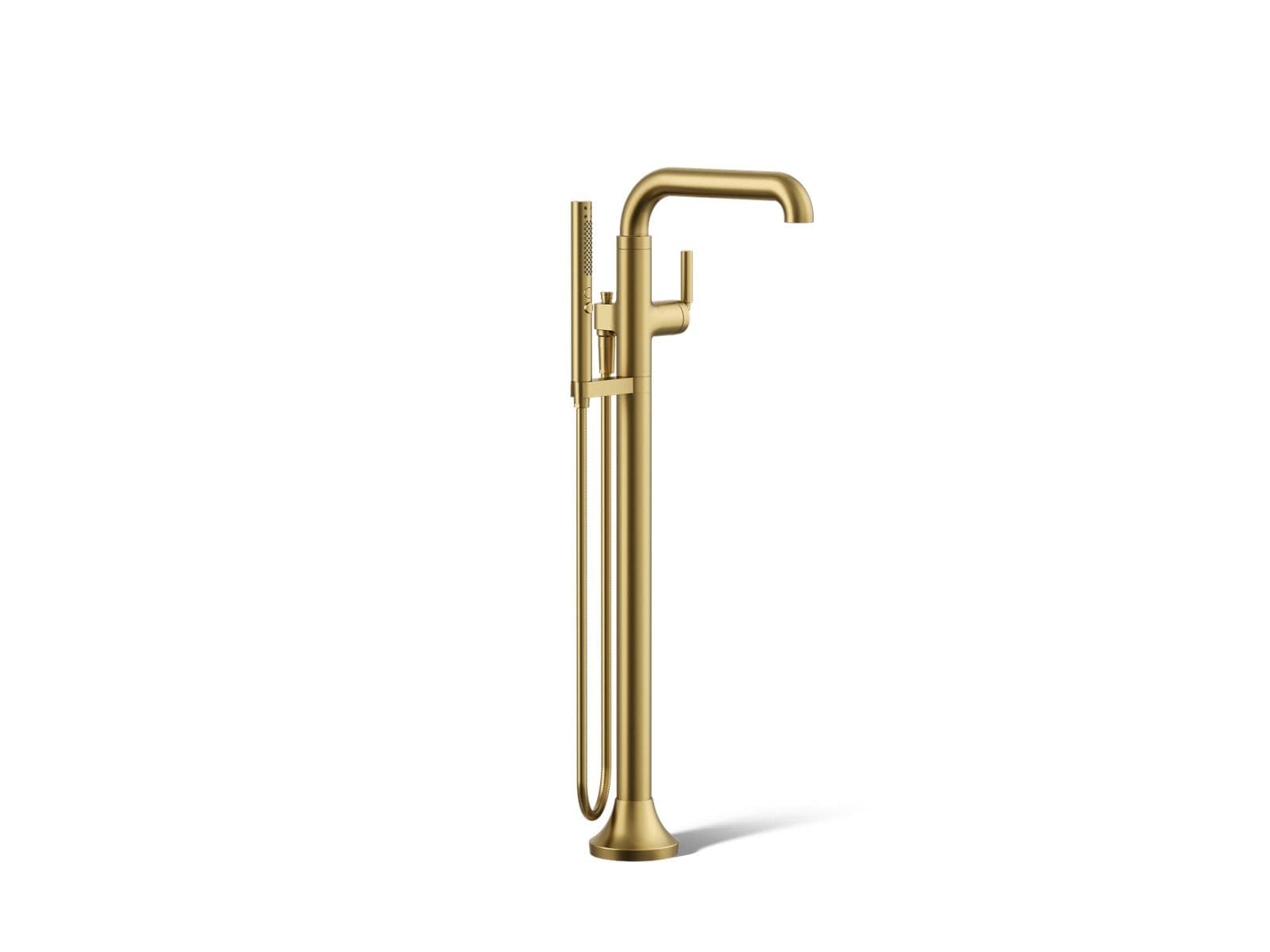 Kohler Tone™ Floor-mount bath filler trim with handshower by Kohler