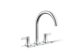 Kohler Venza Deck-mount bath faucet trim - Polished Chrome - image 1