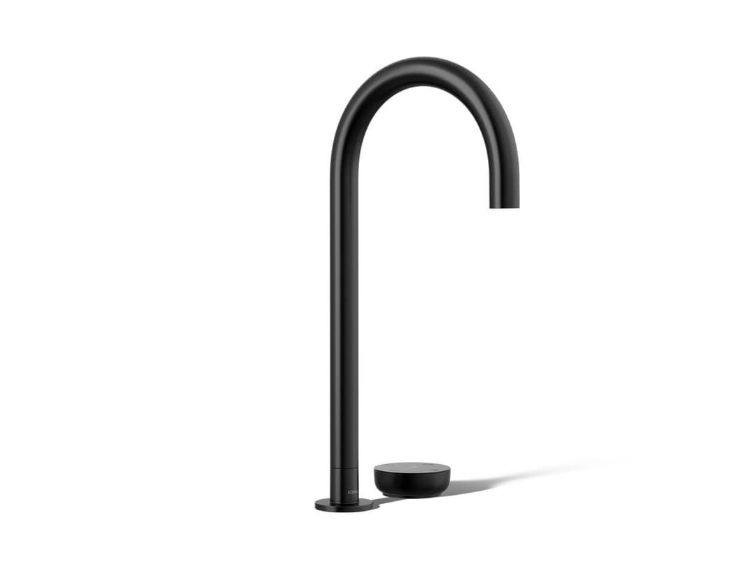 Kohler Aquifer 4-in-1 Tall Arc Beverage Faucet Matte Black by Kohler