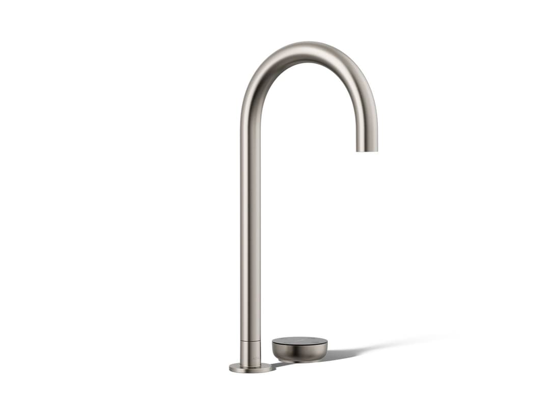 Kohler Aquifer 4-in-1 Tall Arc Beverage Faucet Vibrant Stainless by Kohler