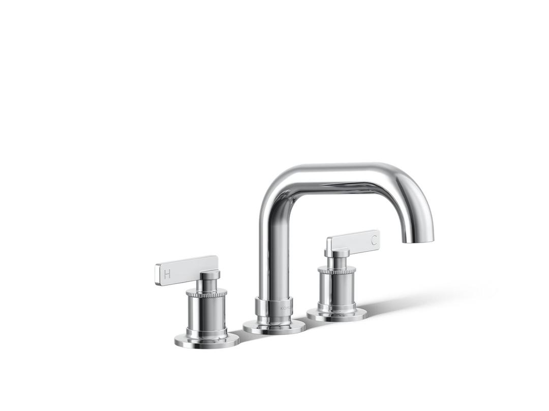 Kohler CastiaE by Studio McGee Deck-mount bath faucet trim - Polished Chrome by Kohler