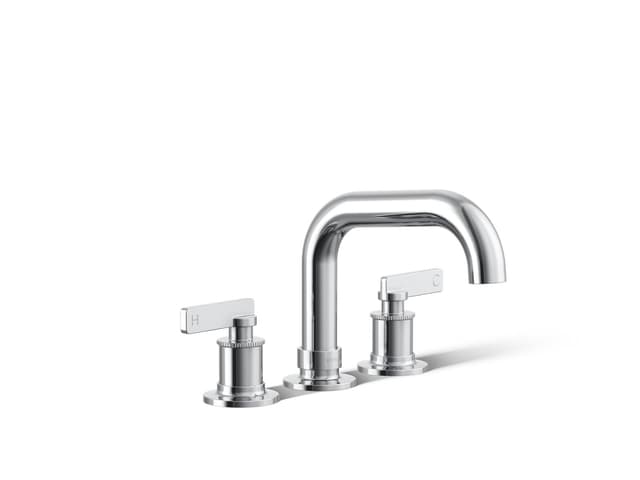 Kohler CastiaE by Studio McGee Deck-mount bath faucet trim - Polished Chrome