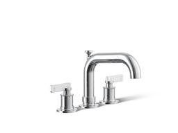 Kohler CastiaE by Studio McGee Deck-mount bath faucet trim with diverter - Polished Chrome - image 1