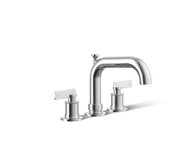 Kohler CastiaE by Studio McGee Deck-mount bath faucet trim with diverter - Polished Chrome