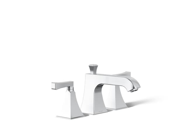 Kohler Memoirs Stately Deck-mount bath faucet trim with diverter - Polished Chrome