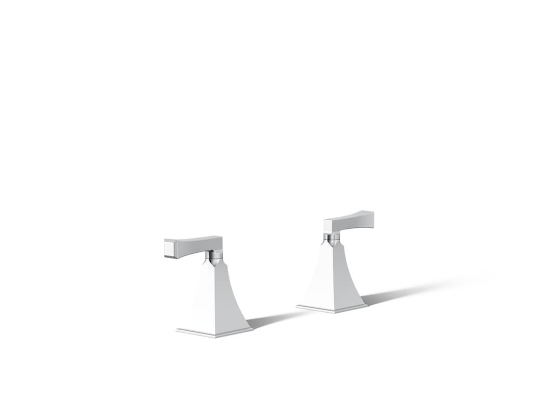 Kohler Memoirs Stately Deck-mount bath faucet handle trim - Polished Chrome by Kohler