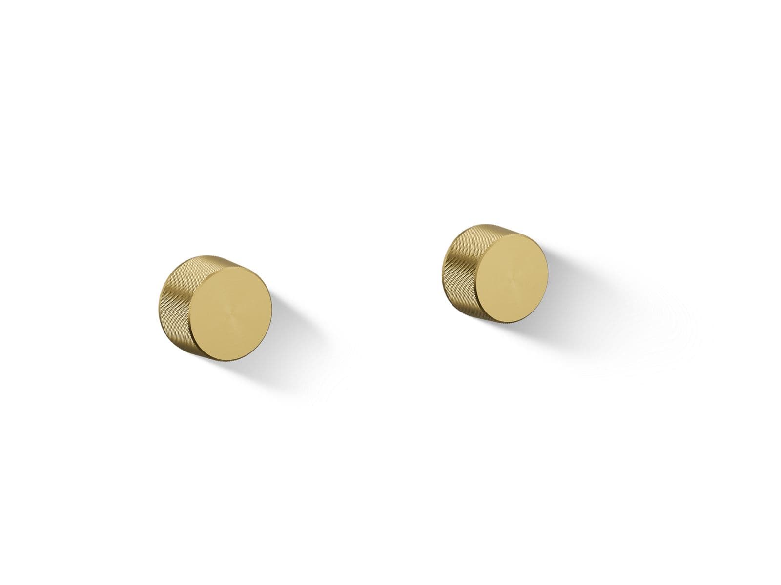 Kohler Components Wall-mount bathroom sink faucet Oyl handle trim - Vibrant Brushed Moderne Brass by Kohler