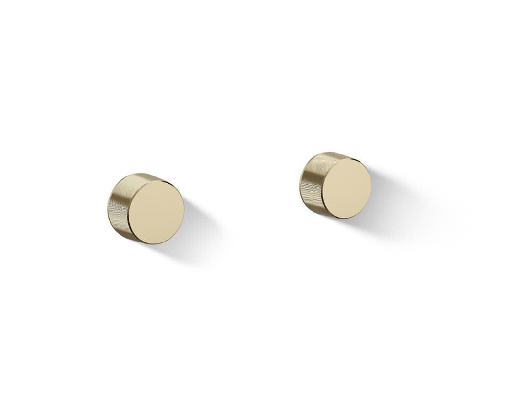 Kohler Components Wall-mount bathroom sink faucet Oyl handle trim - Vibrant French Gold by Kohler