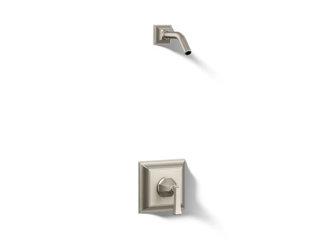 Kohler Memoirs Stately Rite-Temp shower trim kit, without showerhead - Vibrant Brushed Nickel