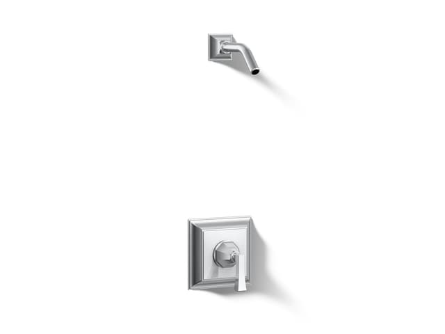 Kohler Memoirs Stately Rite-Temp shower trim kit, without showerhead - Polished Chrome