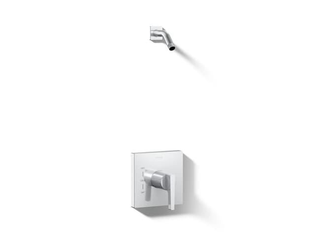 Kohler Honesty Rite-Temp shower trim kit, without showerhead - Polished Chrome