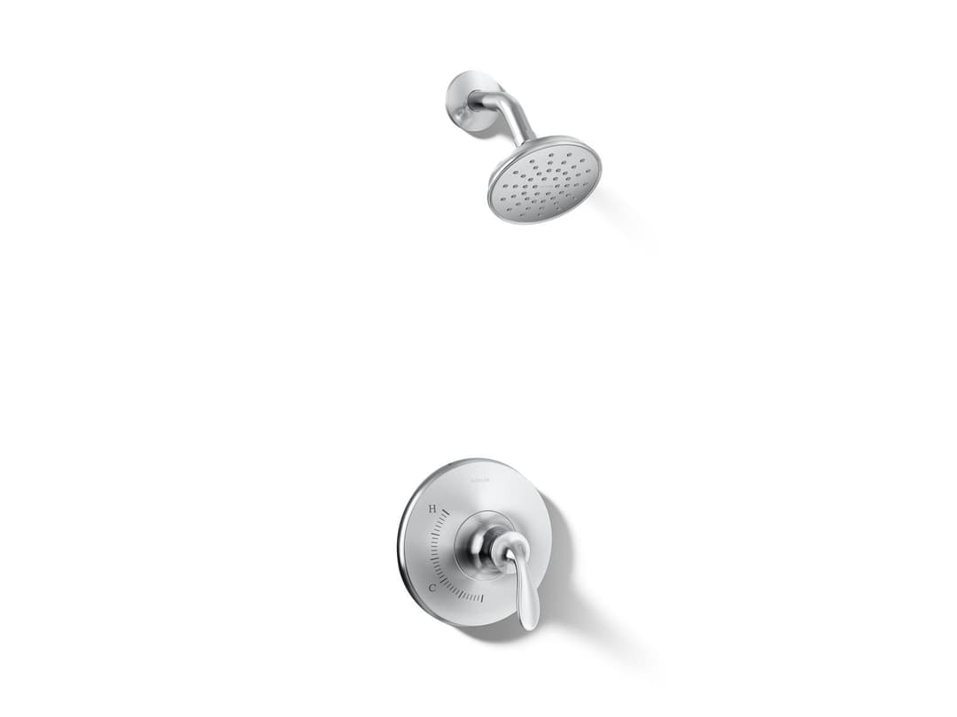 Kohler Bellera Rite-Temp shower trim kit, 1.75 gpm - Polished Chrome by Kohler