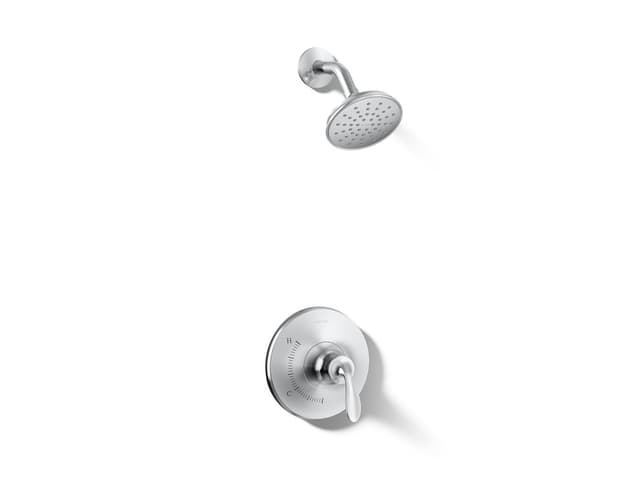 Kohler Bellera Rite-Temp shower trim kit, 1.75 gpm - Polished Chrome