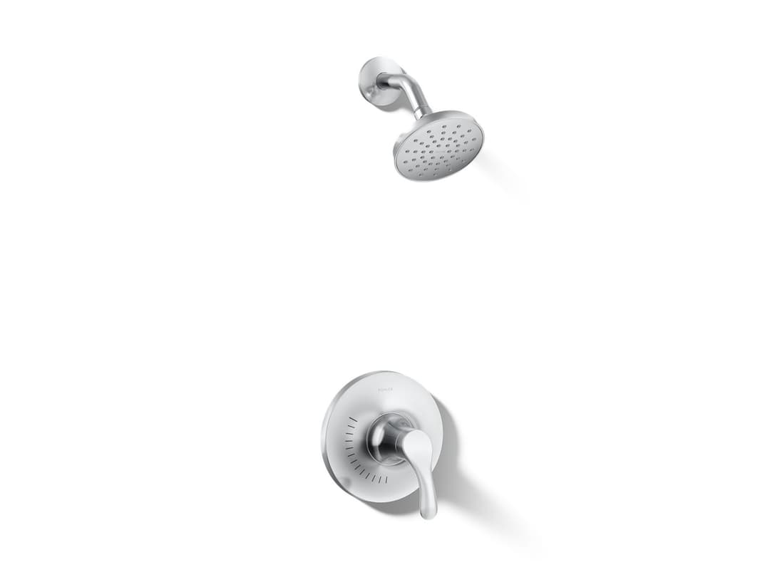 Kohler Simplice Rite-Temp shower trim kit, 1.75 gpm - Polished Chrome by Kohler