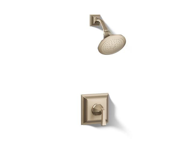 Kohler Memoirs Stately Rite-Temp shower trim kit, 2.5 gpm - Vibrant Brushed Bronze