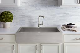 Kohler VaultE 35-3/4'' x 24-5/16'' x 9-5/16'' top-mount single-bowl stainless steel farmhouse kitchen sink for 36'' cabinet - Not Applicable - image 2