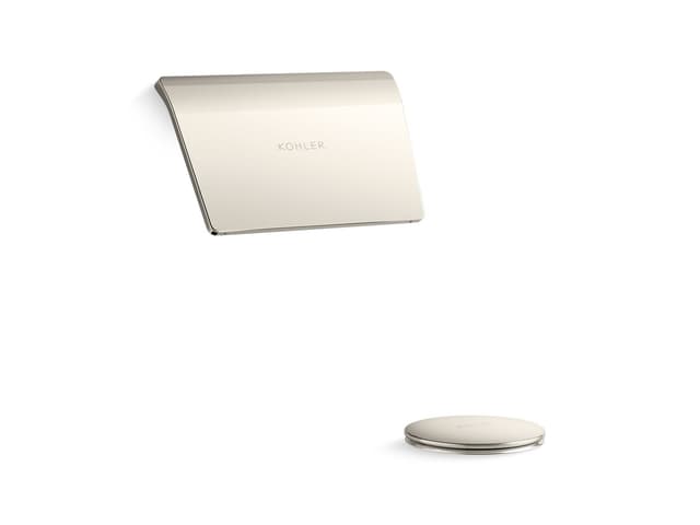 Kohler Tea-for-Two Bath drain trim - Vibrant Polished Nickel