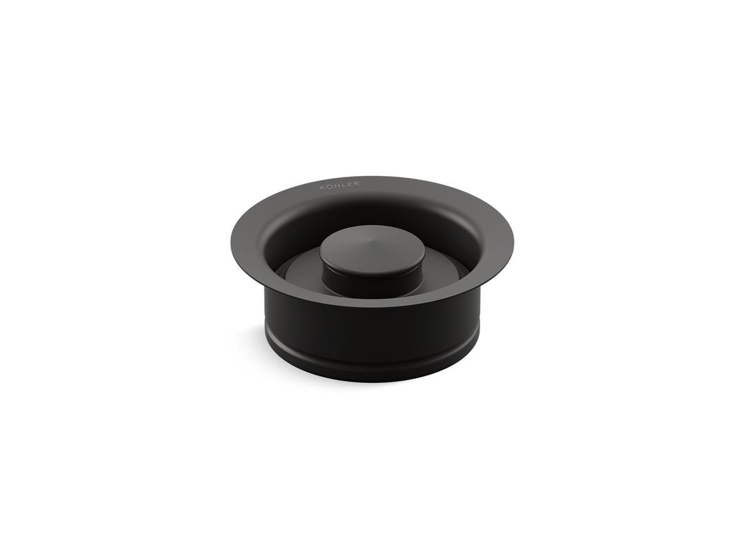 Kohler Disposal flange with stopper - Matte Black by Kohler