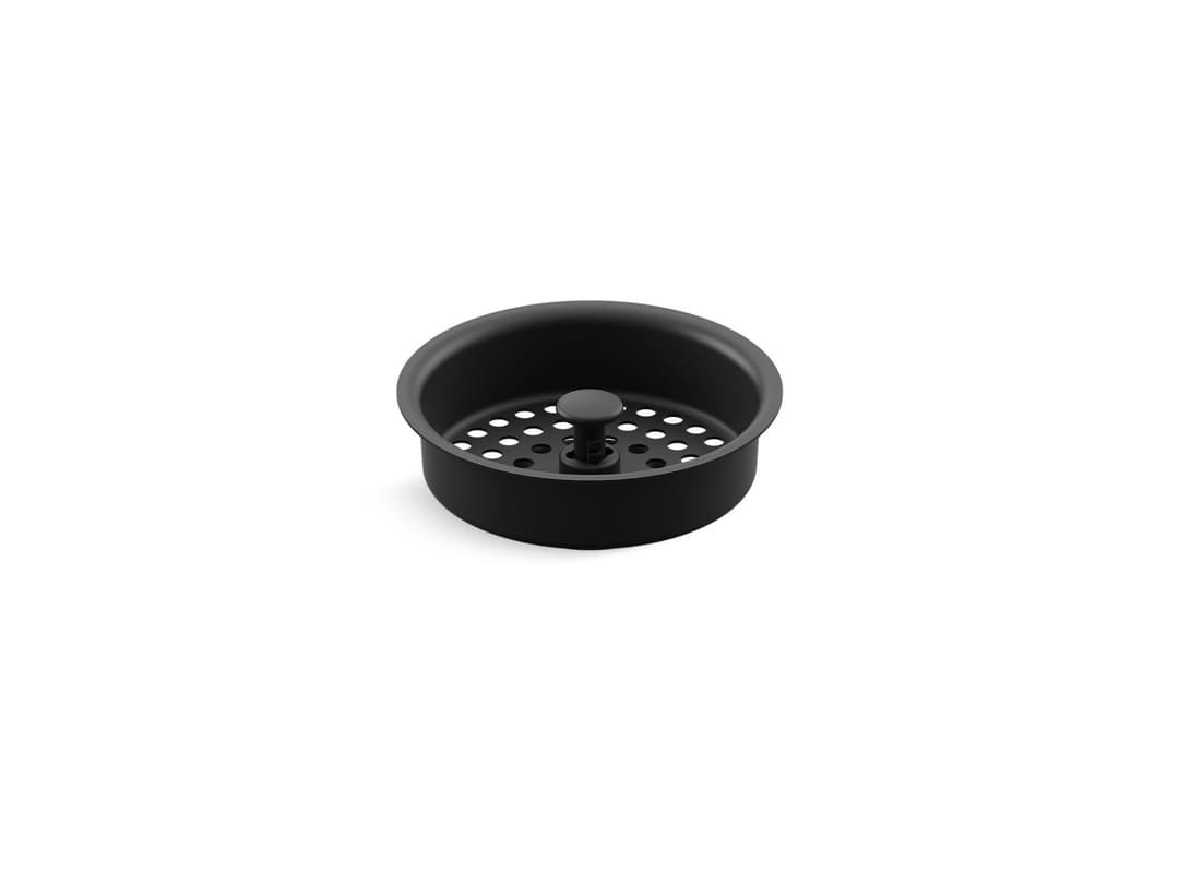 Kohler | Duostrainer | Kitchen Sink Basket Strainer - Matte Black by Kohler