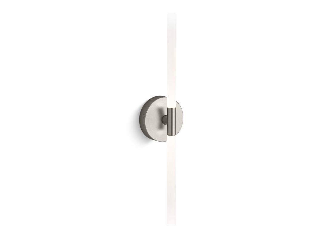 Kohler ComponentsE Two-light LED sconce - Brushed Nickel by Kohler