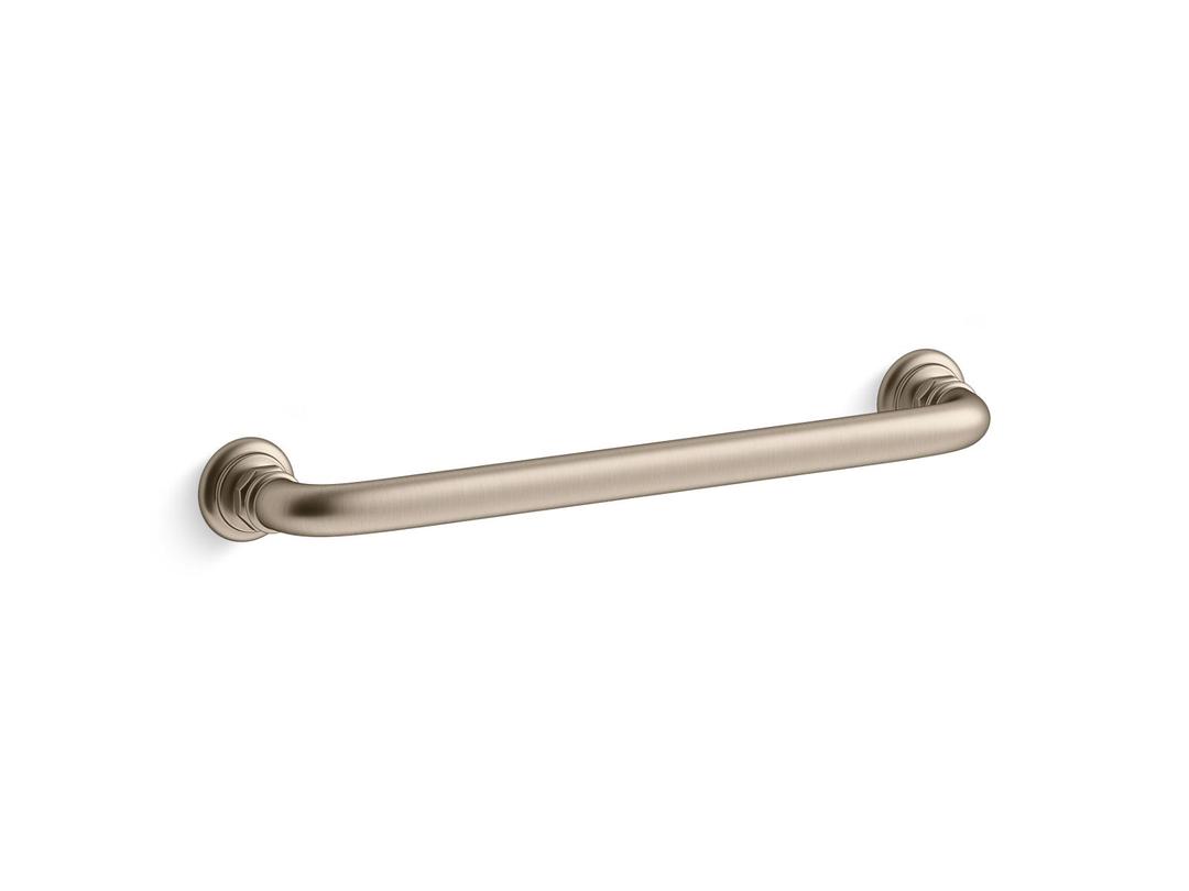 Artifacts 7'' cabinet pull - Vibrant Brushed Bronze by Kohler